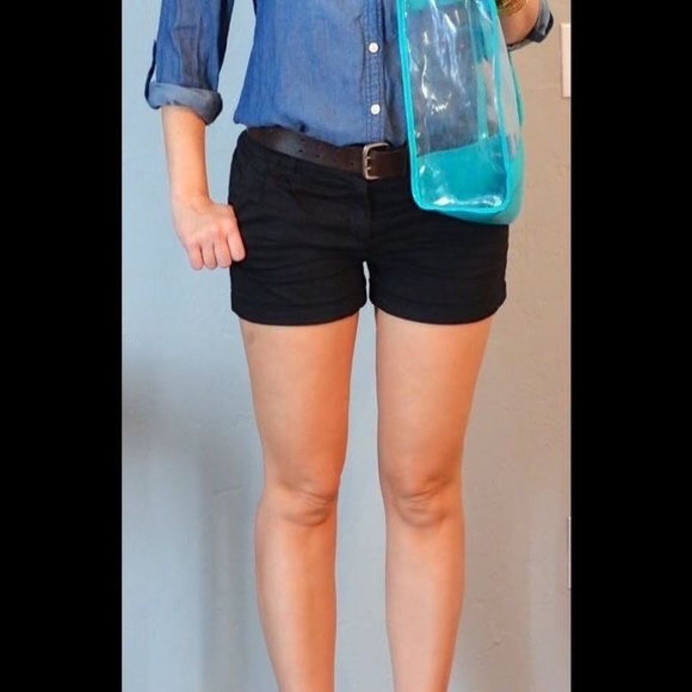Black shorts